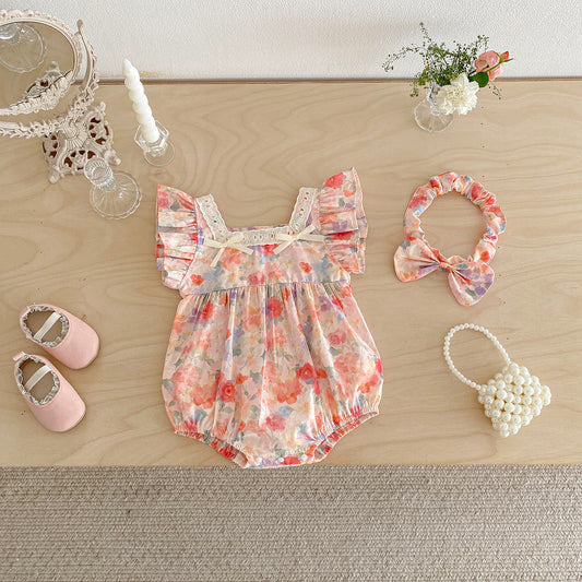 On Hand Maude Romper & Headband