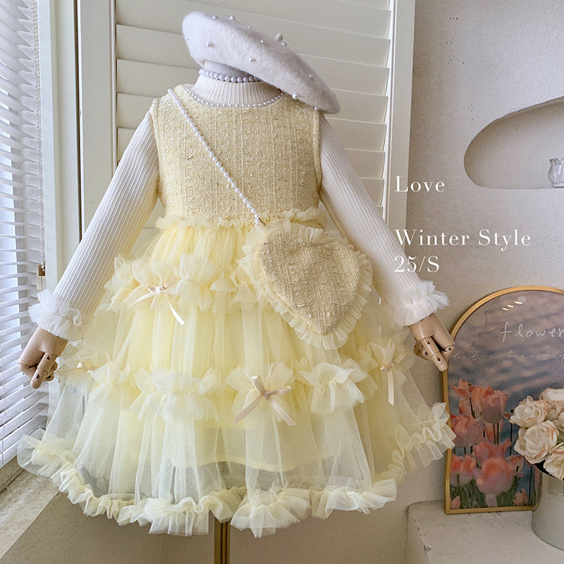 CHRISTMAS OOTD FOR PREORDER Jillian Christmas Gown and Inner Long Tee