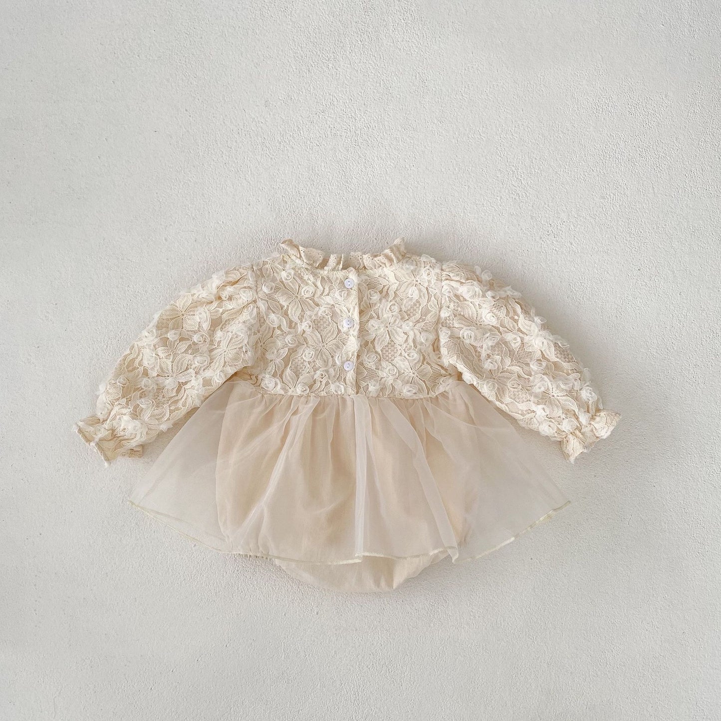 Preorder for Christening Blanca Romper