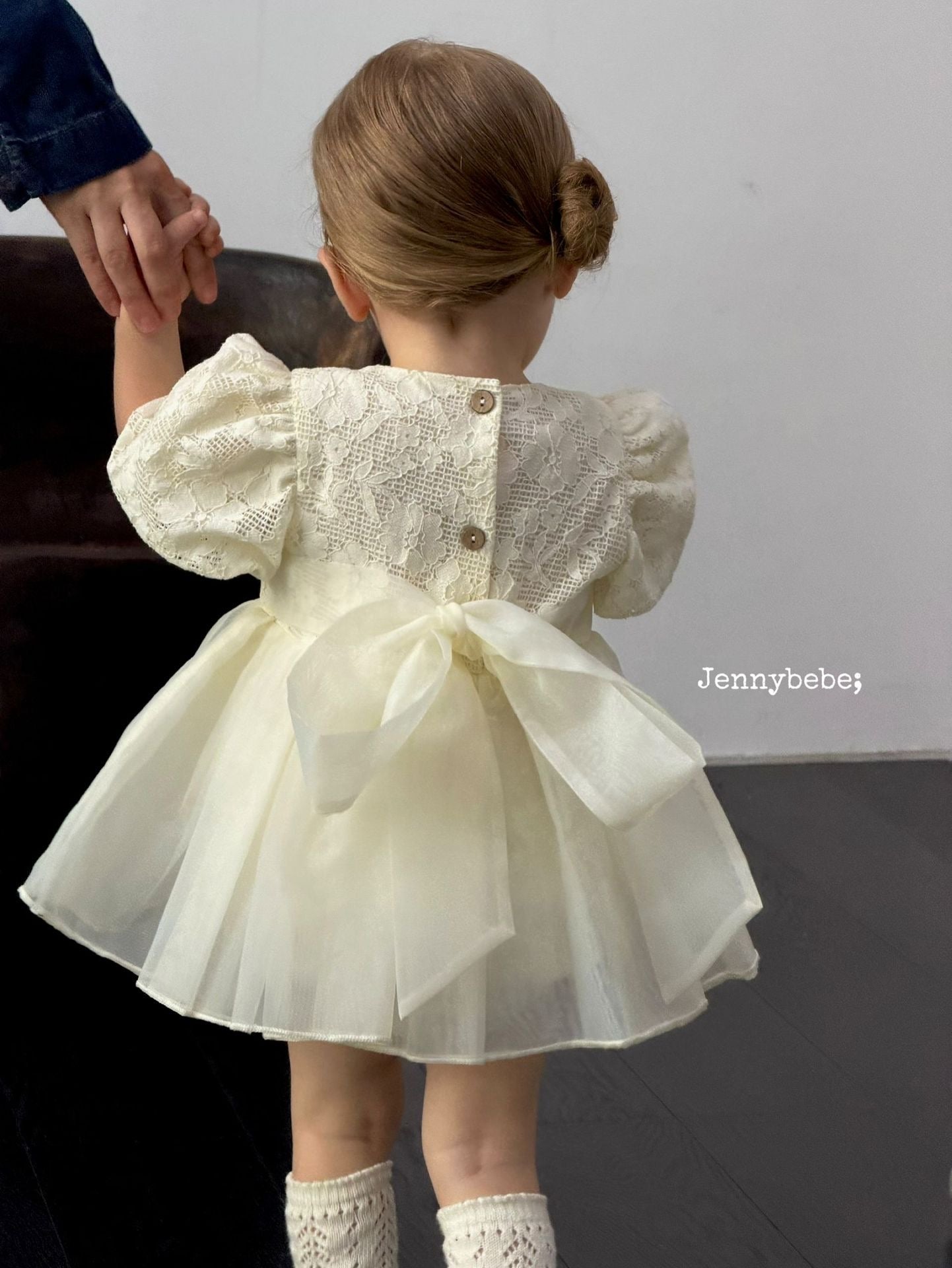 Christening for Preorder Tatiana Lace Romper