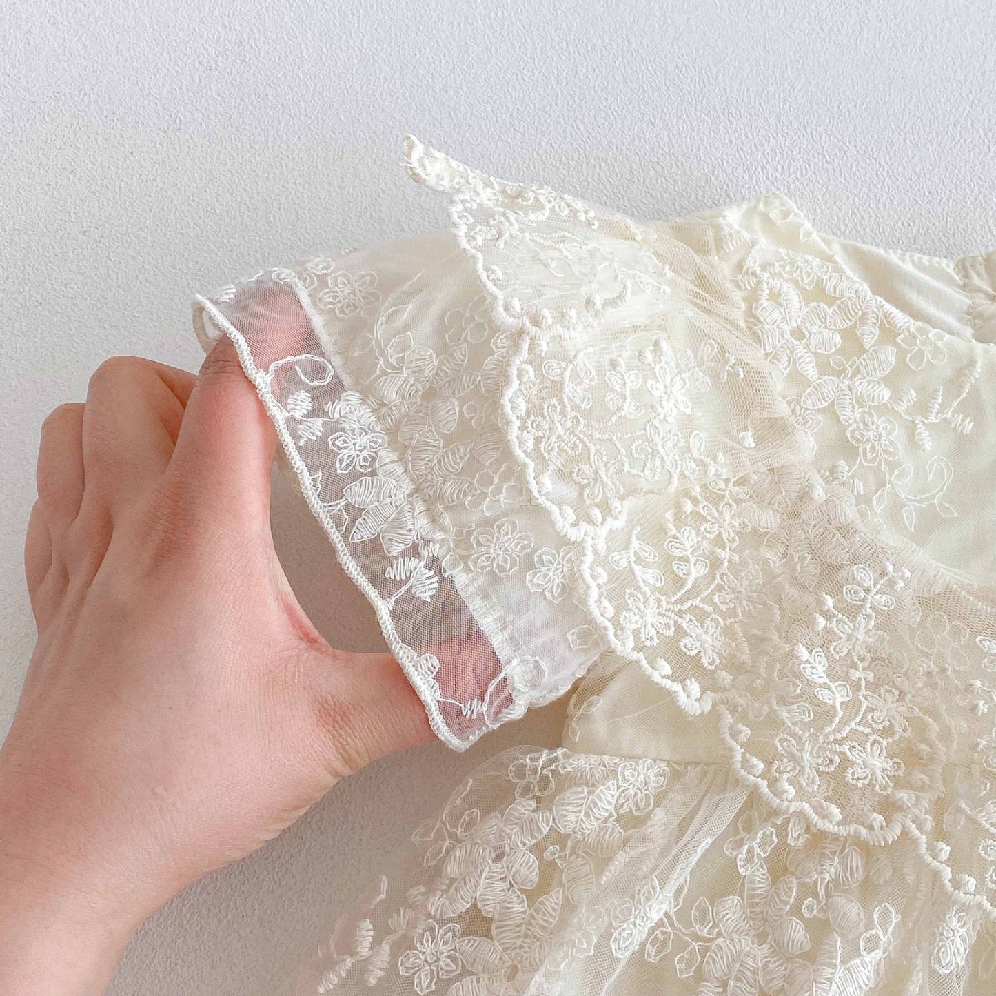 CHRISTENING for PREORDER Elsa Romper