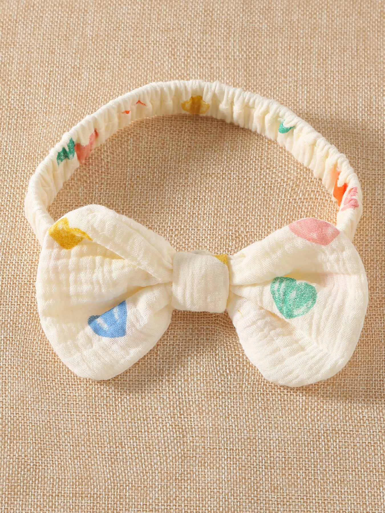 August Sale Muriel Romper & Headband in Rainbow Hearts