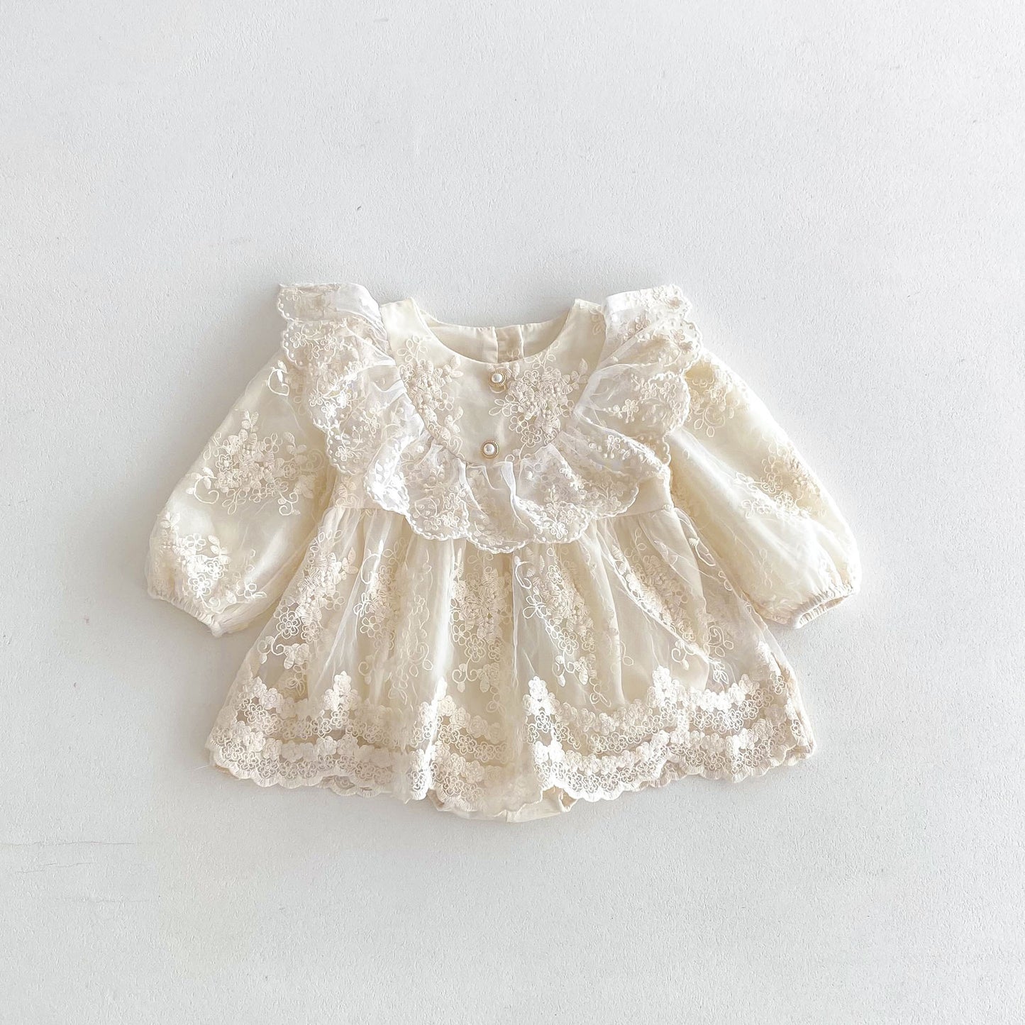 On Hand Elsa Long Sleeved Romper