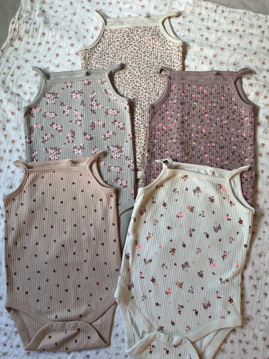 NEXT Caramel Ditsy Strappy Vest
