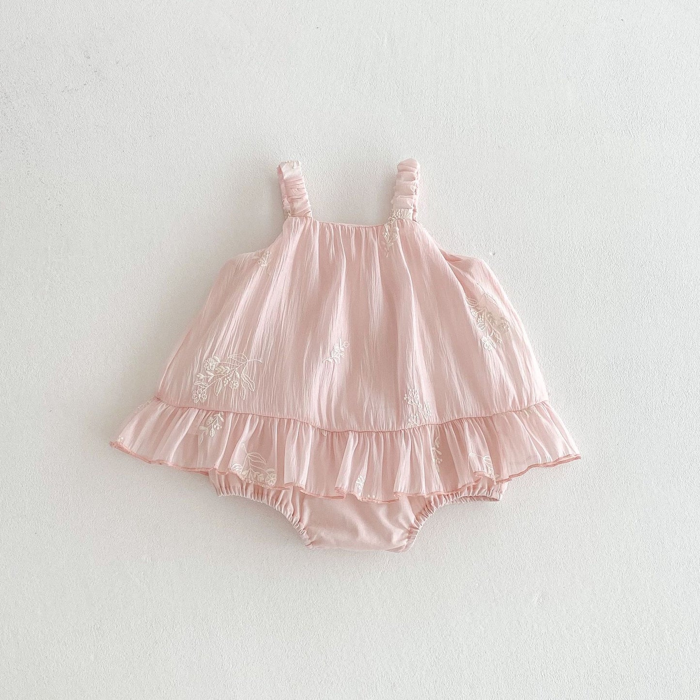On Hand Sue Sleeveless Romper in 12-18 months