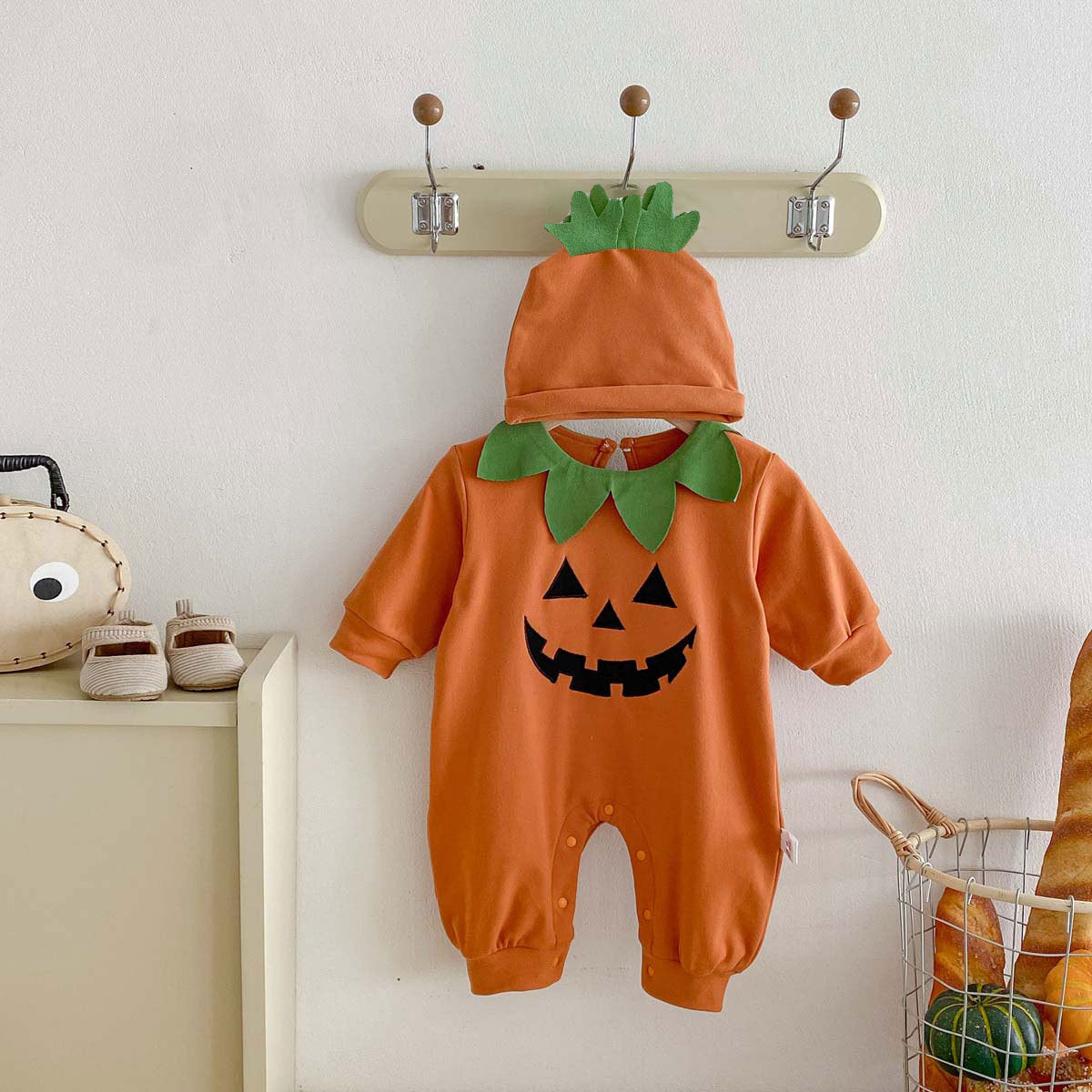 Halloween Specials PREORDER Pumpkin Bodysuit & Hat