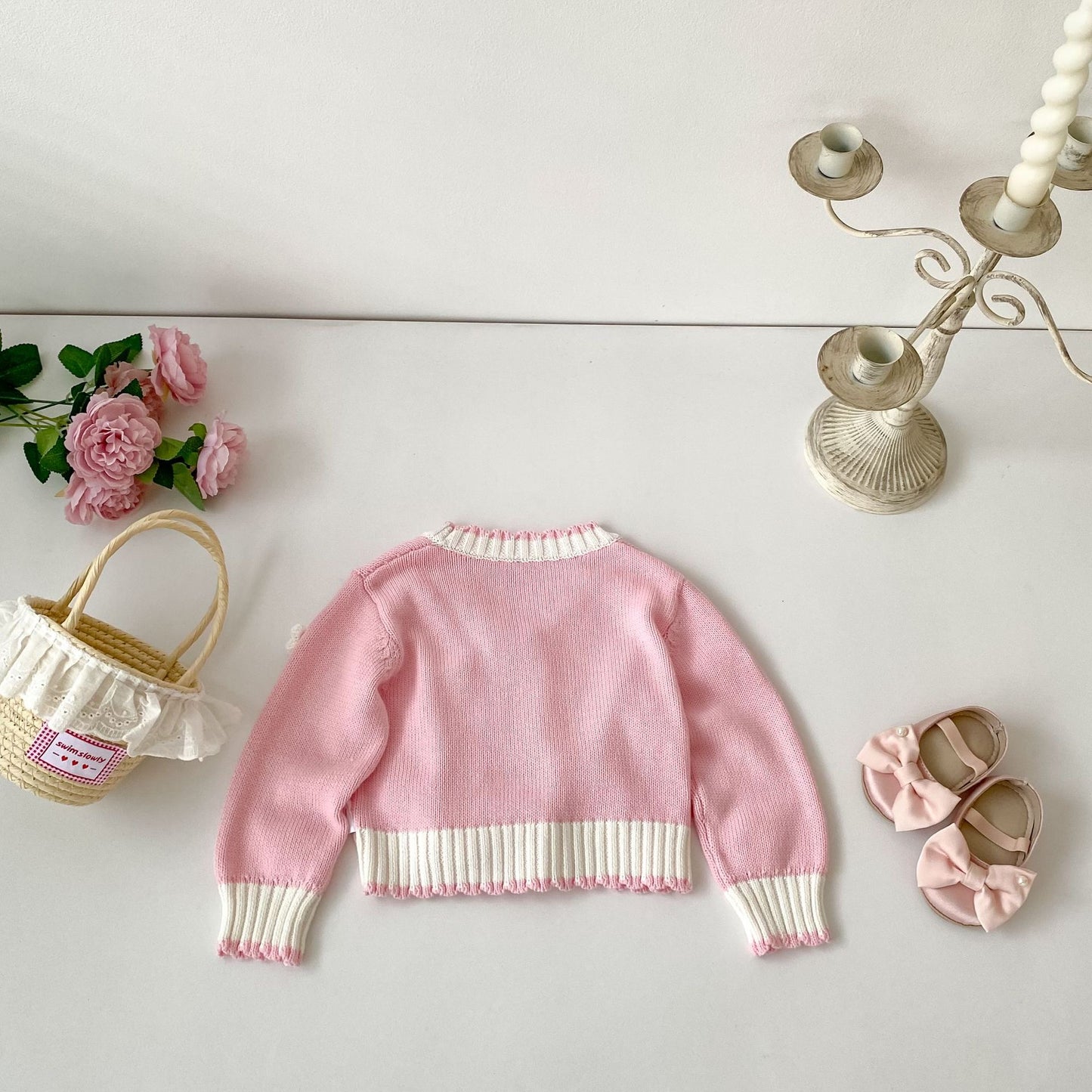 Preorder Infant Girls Timmy Knit Cardigan