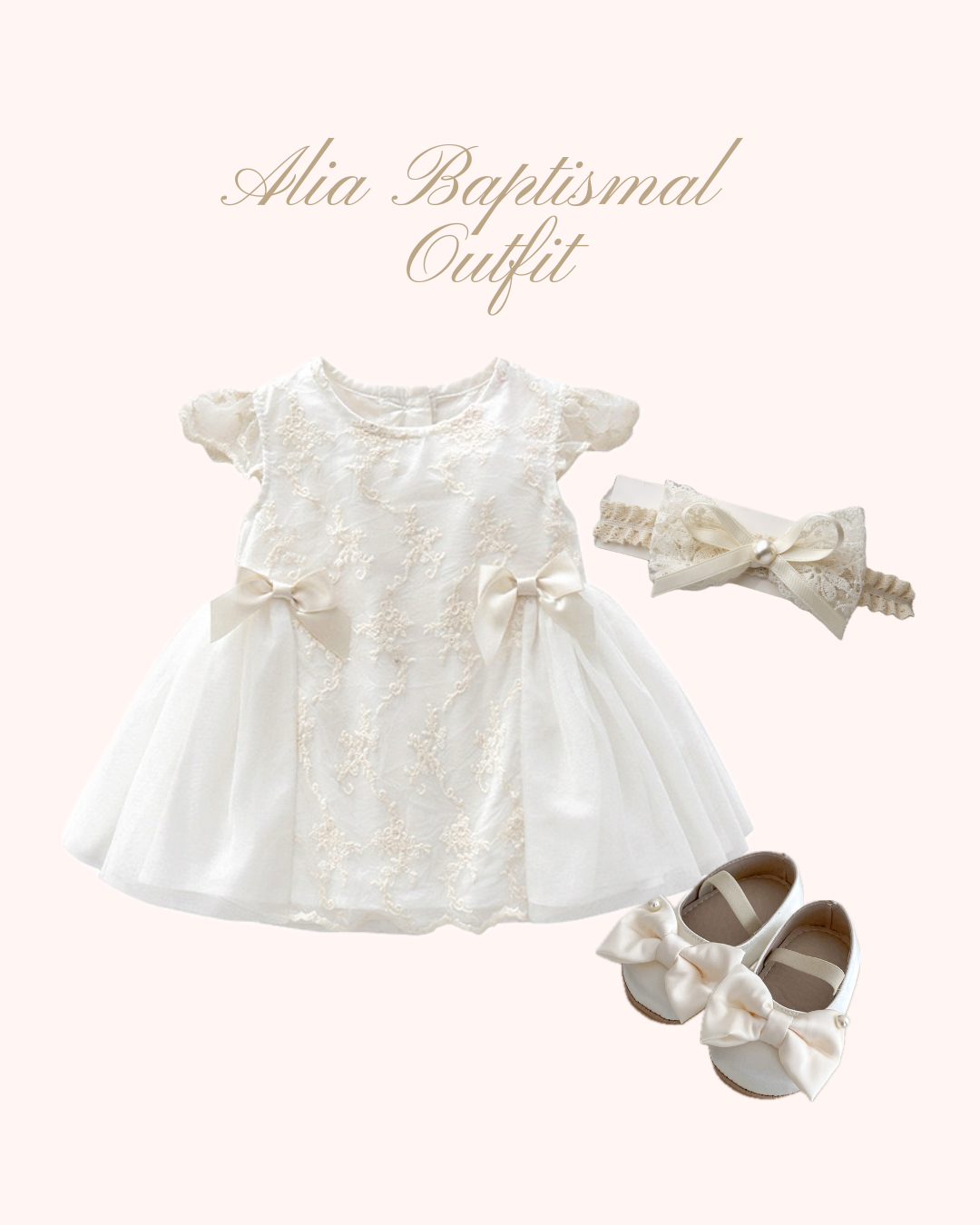 Preorder Alia Baptismal Outfit