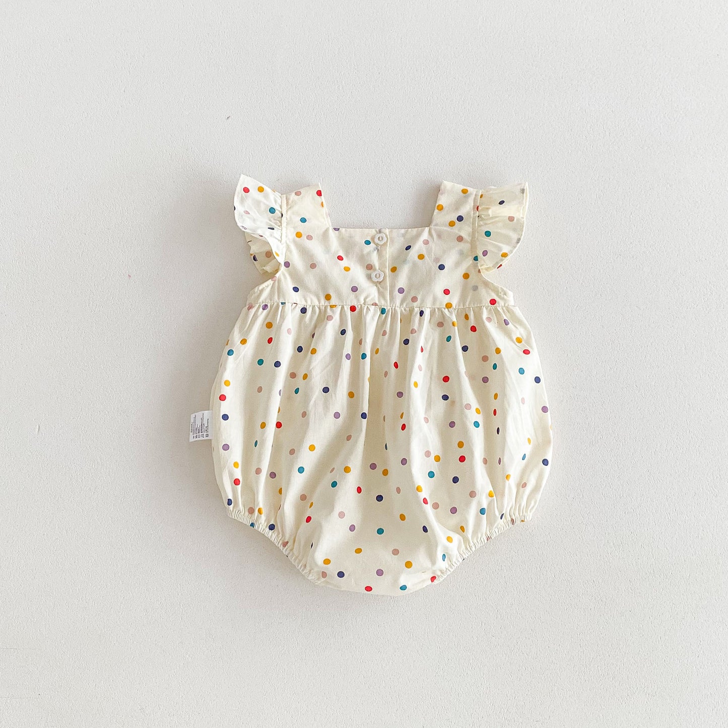 Mother's Day Sale Tabitha Rainbow Polka Romper
