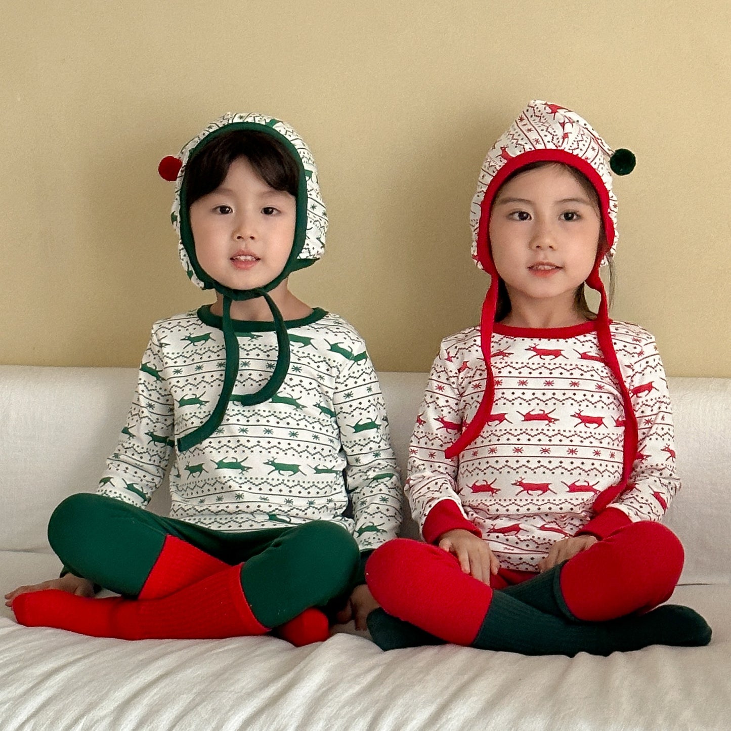 CHRISTMAS OOTD FOR PREORDER Claus Pajama Set for Kids