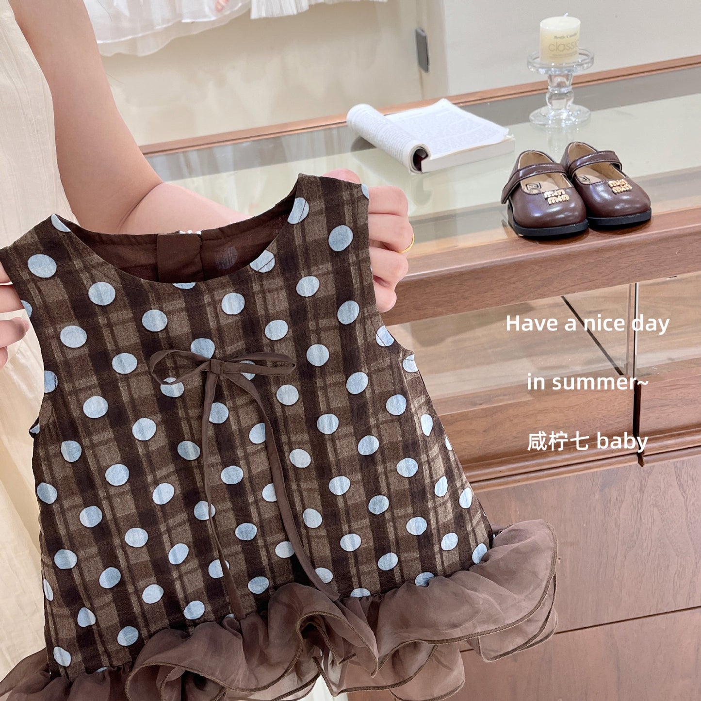 Preorder Dionne Polkadot Dress