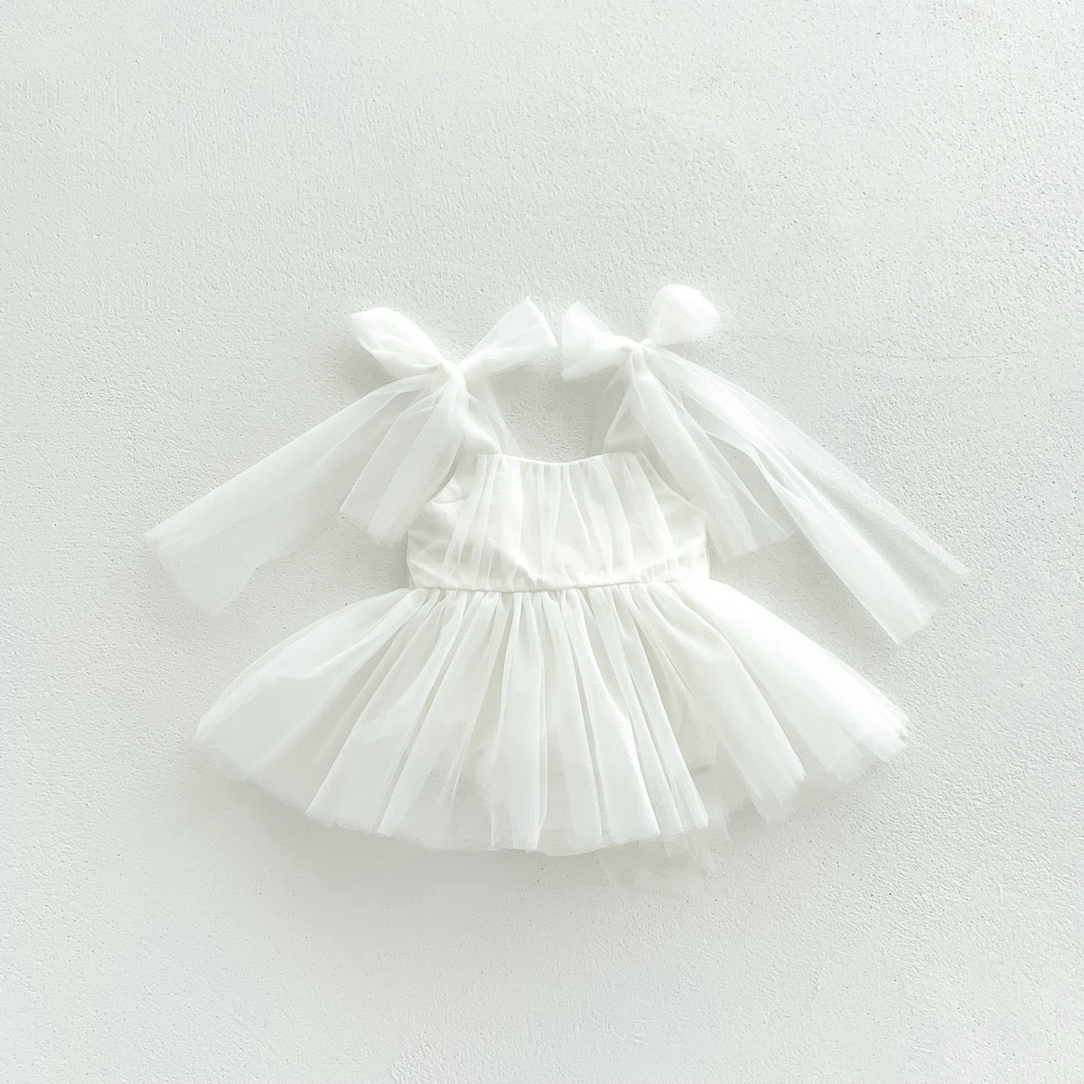 CHRISTENING Bernice Strappy Romper