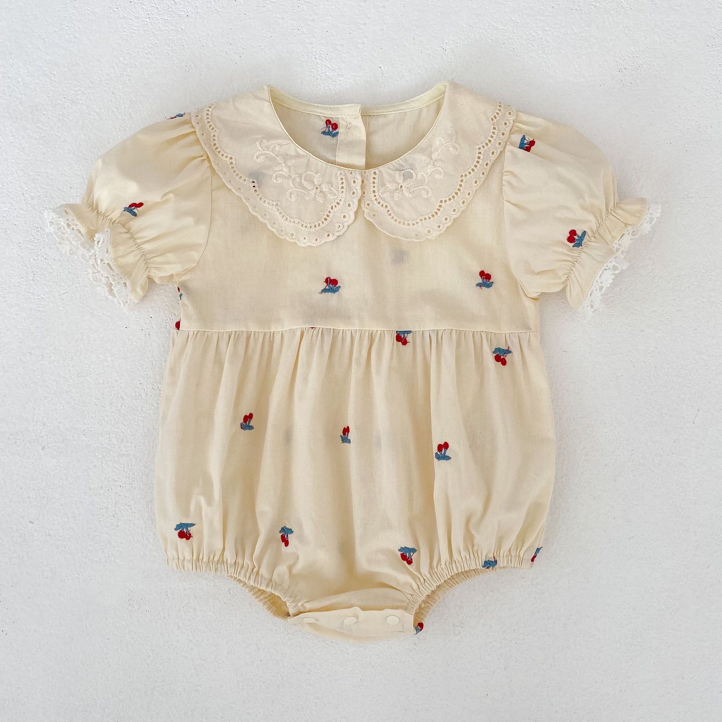 On Hand Cherry Romper