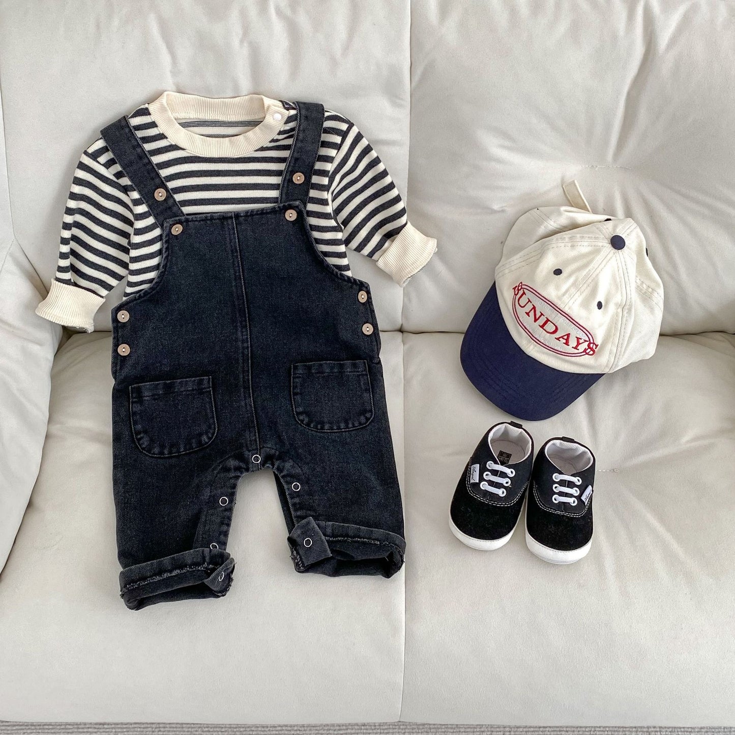 PREORDER PRESTON ROMPER & OVERALLS INFANT BOYS