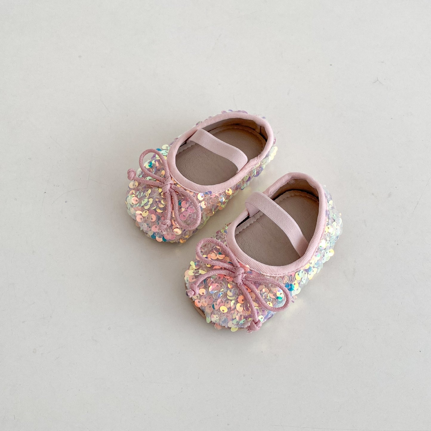 SALE Spence Sequined Baby Shoes