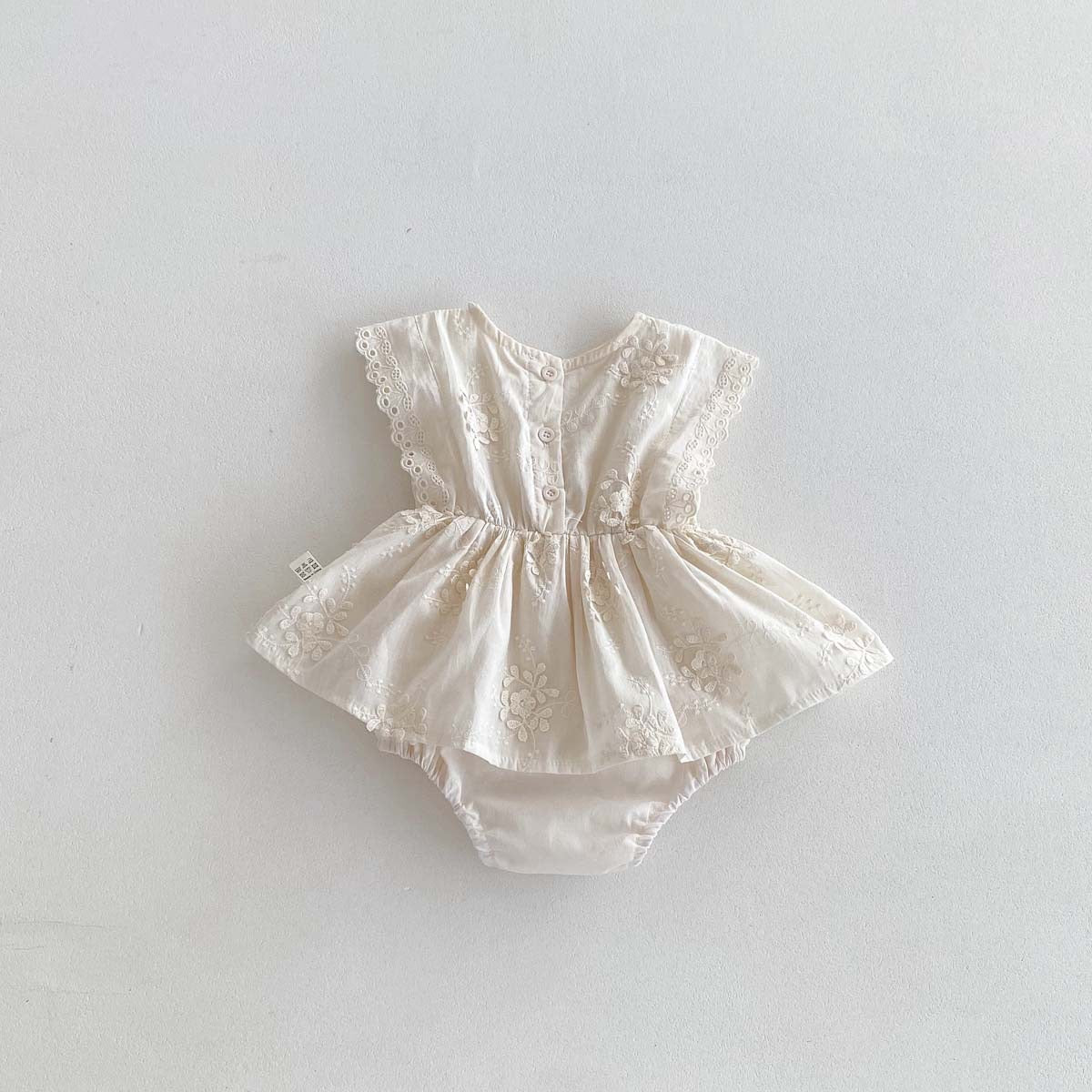 On Hand Isabeau Romper in 0-6 months