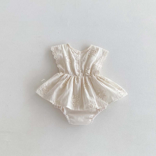 On Hand Isabeau Romper in 0-6 months