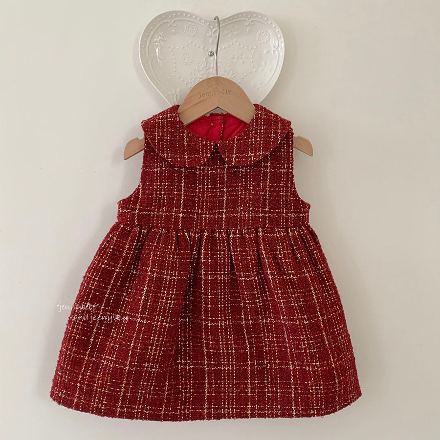 CHRISTMAS OOTD FOR PREORDER Darle Romper & Dress Tweed