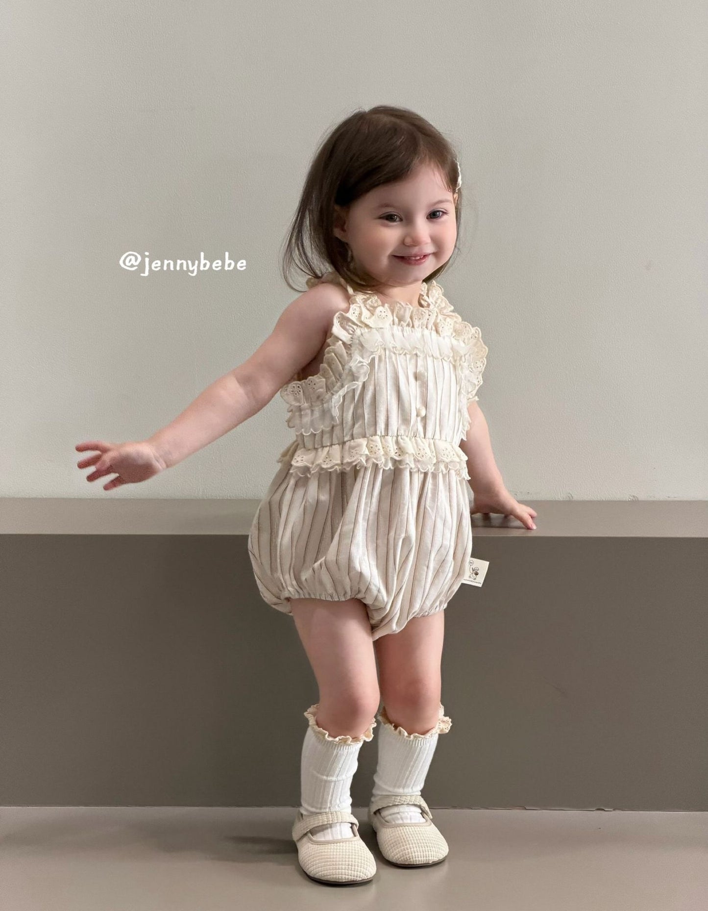 Preorder Infant & Girls Adelina Romper or Dress