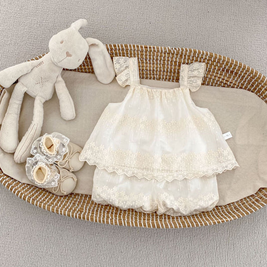 Preorder Infant Girls Summer Blouse and Shorts