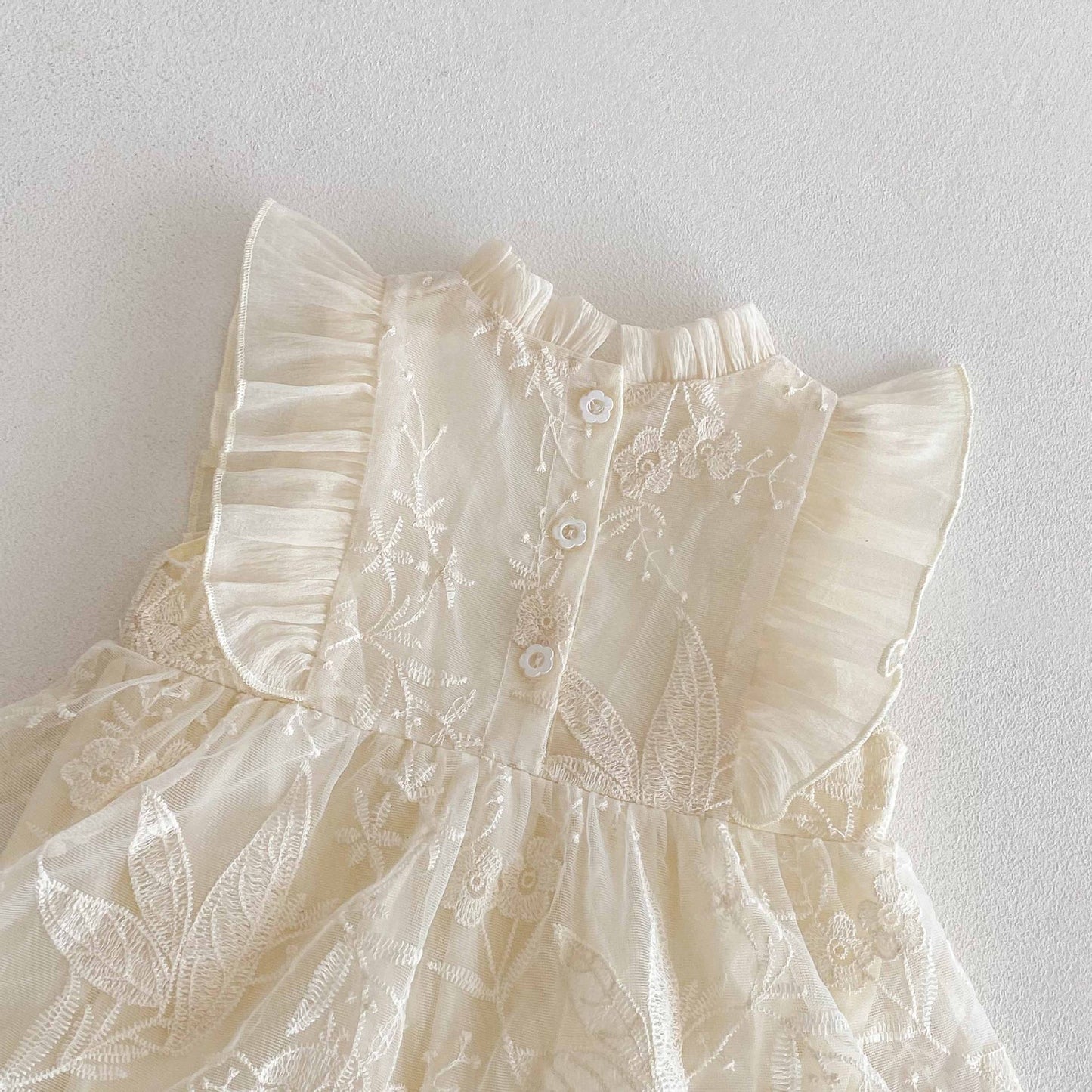 CHRISTENING for PREORDER Shiloh Romper