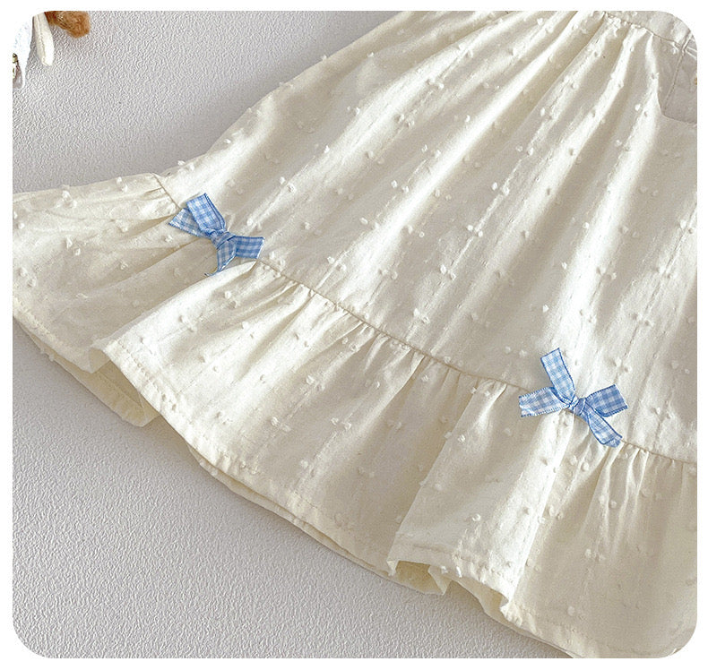 On Hand Enya Swiss Dot Dress