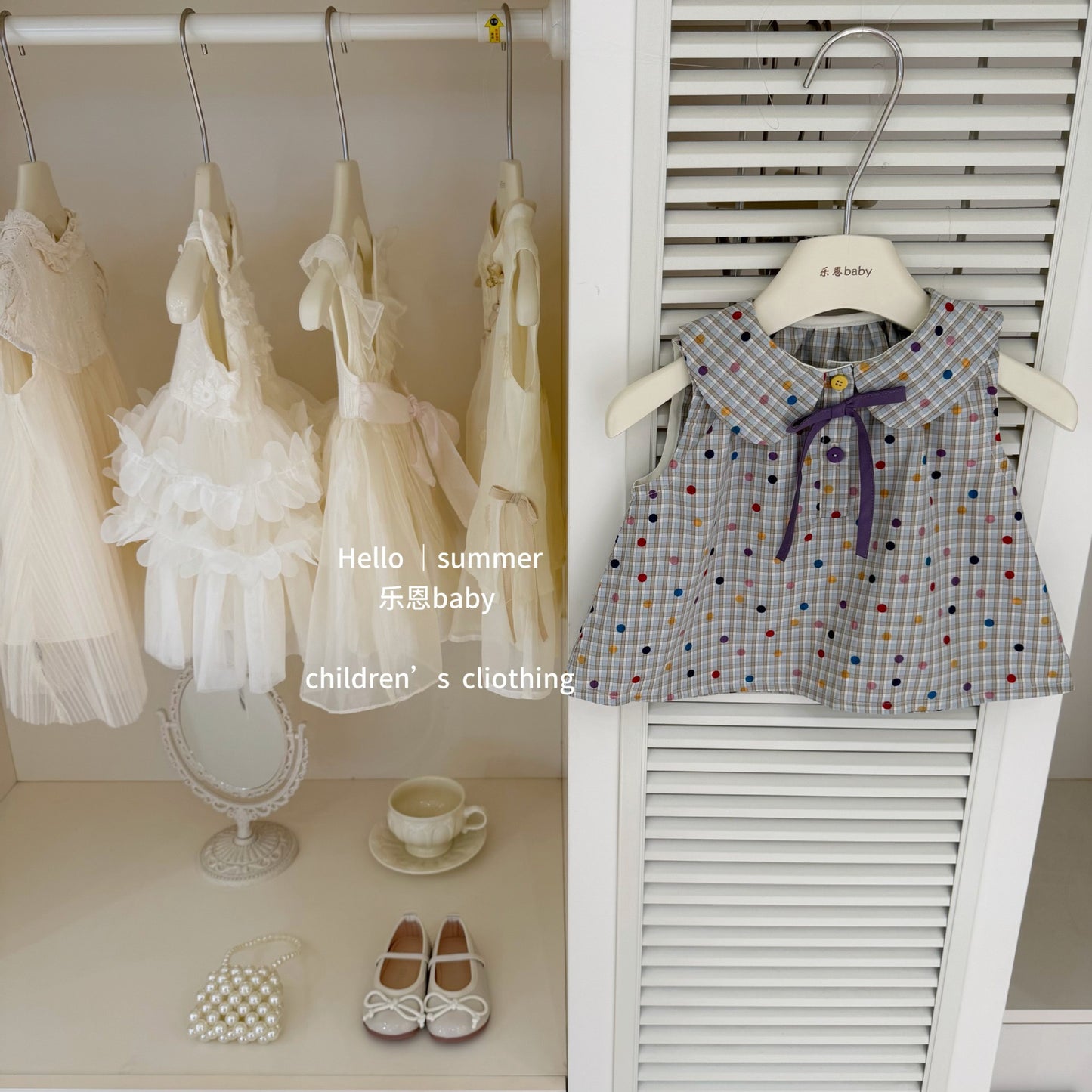 Preorder Bianca Blouse & Shorts