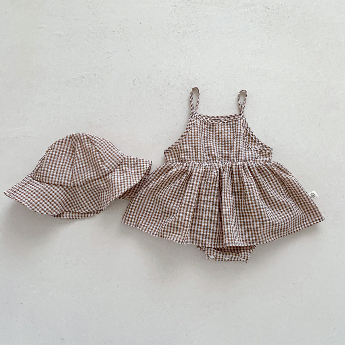 On Hand Solene Romper & Hat