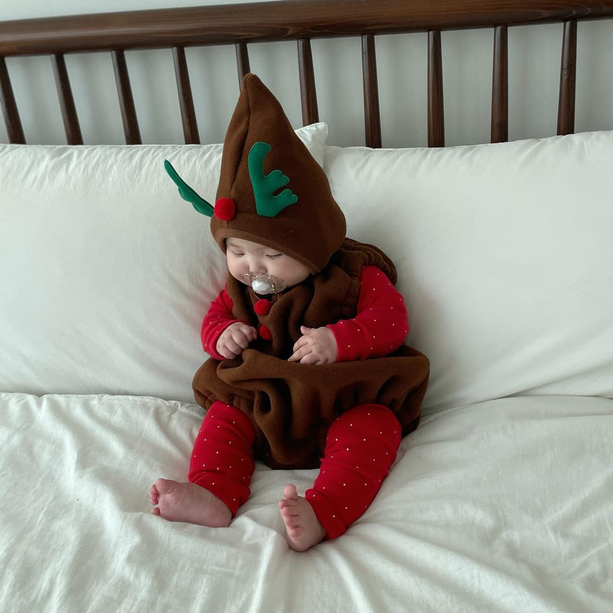 Preorder for Christmas Noel & Noelle Christmas Romper with Hat