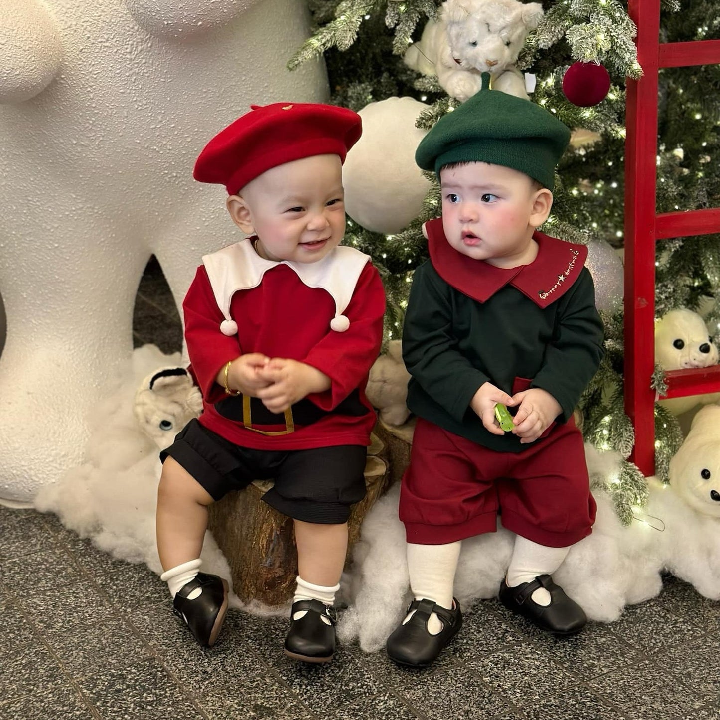 CHRISTMAS OOTD FOR PREORDER Felix Top & Shorts