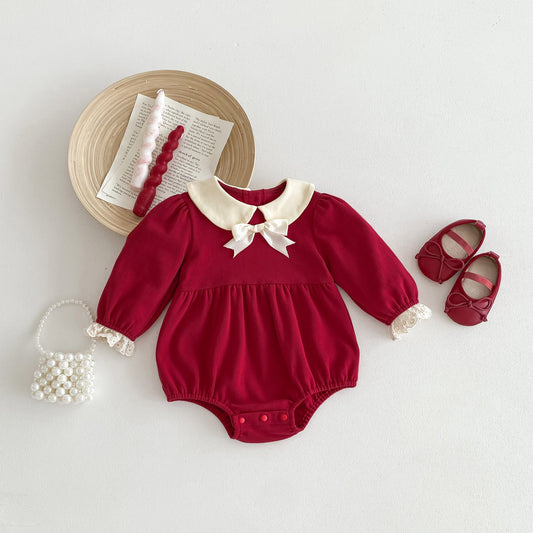 CHRISTMAS OOTD FOR PREORDER Roselle Romper