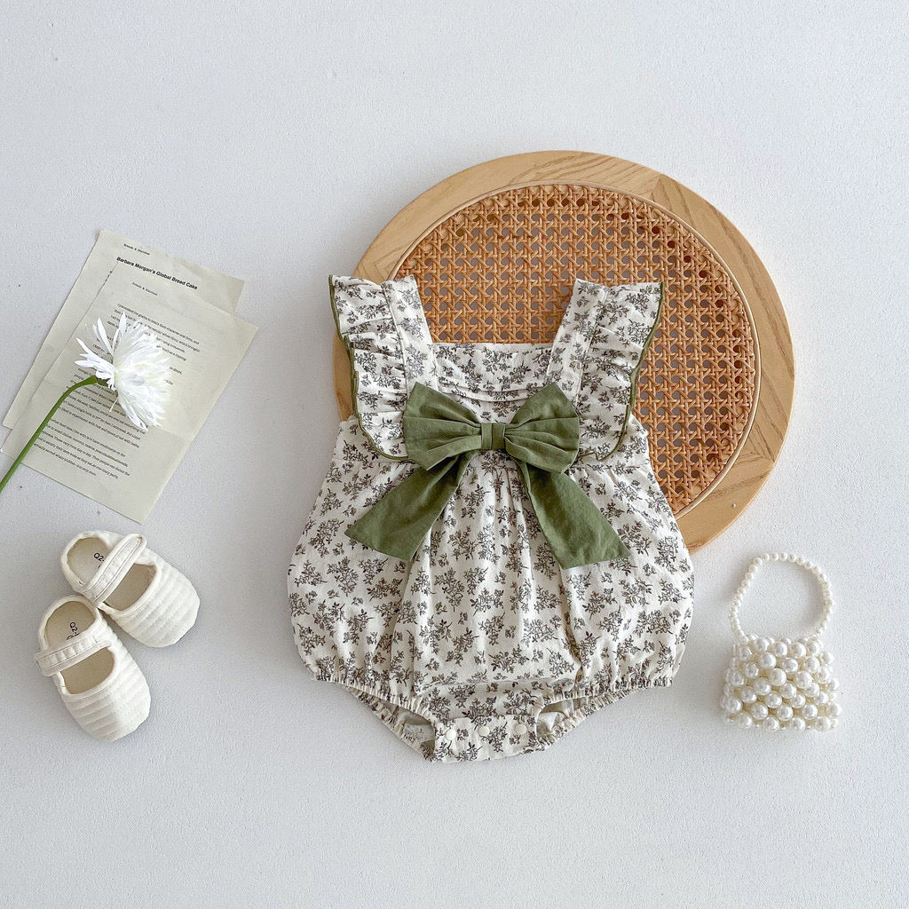 On Hand Amour Romper in 0-6 months