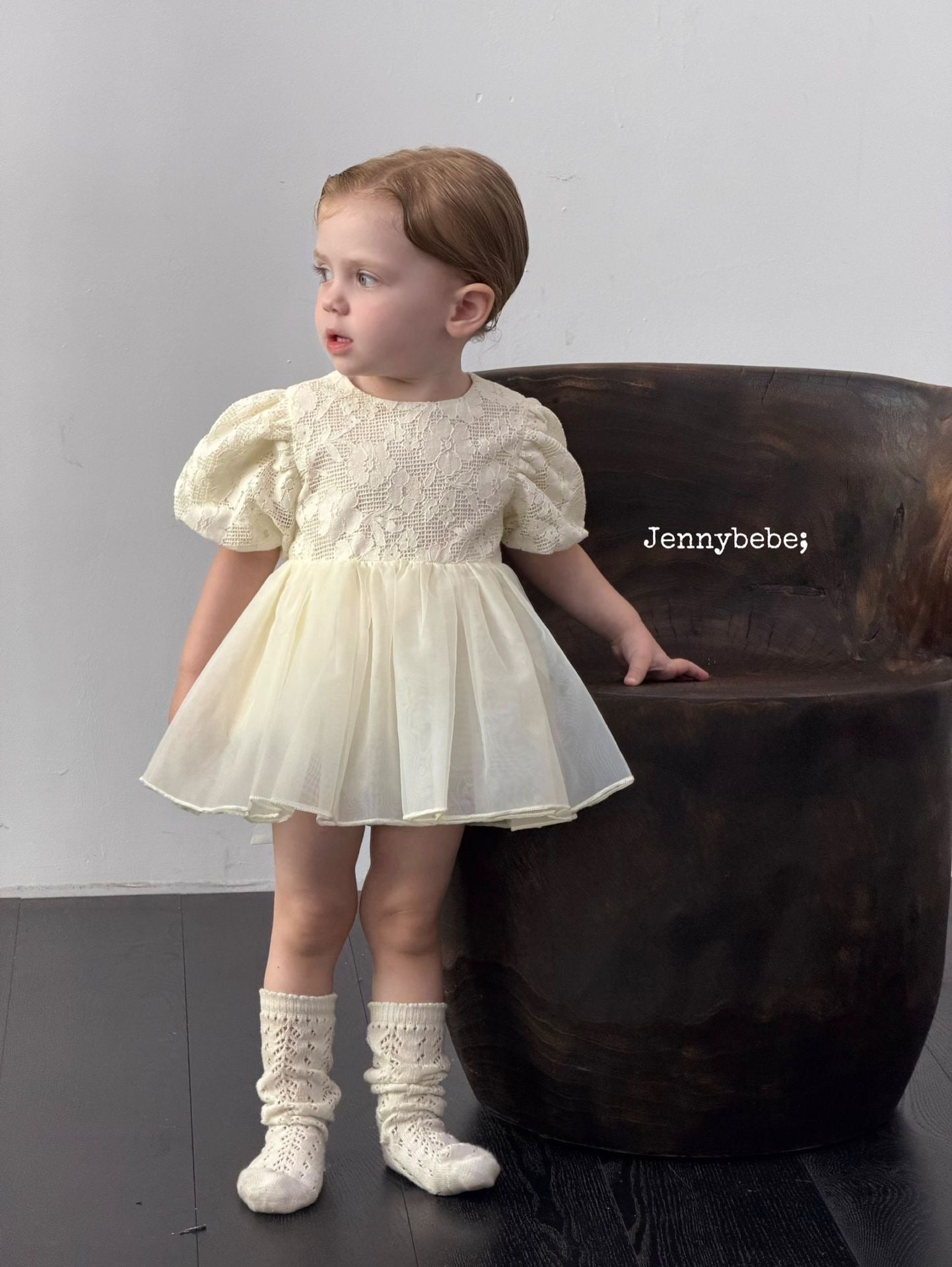 Christening for Preorder Tatiana Lace Romper