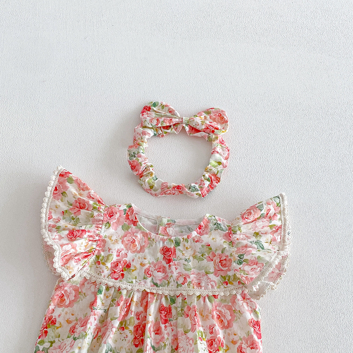 Preorder Twinning Lulu Romper or Dress with Headwear