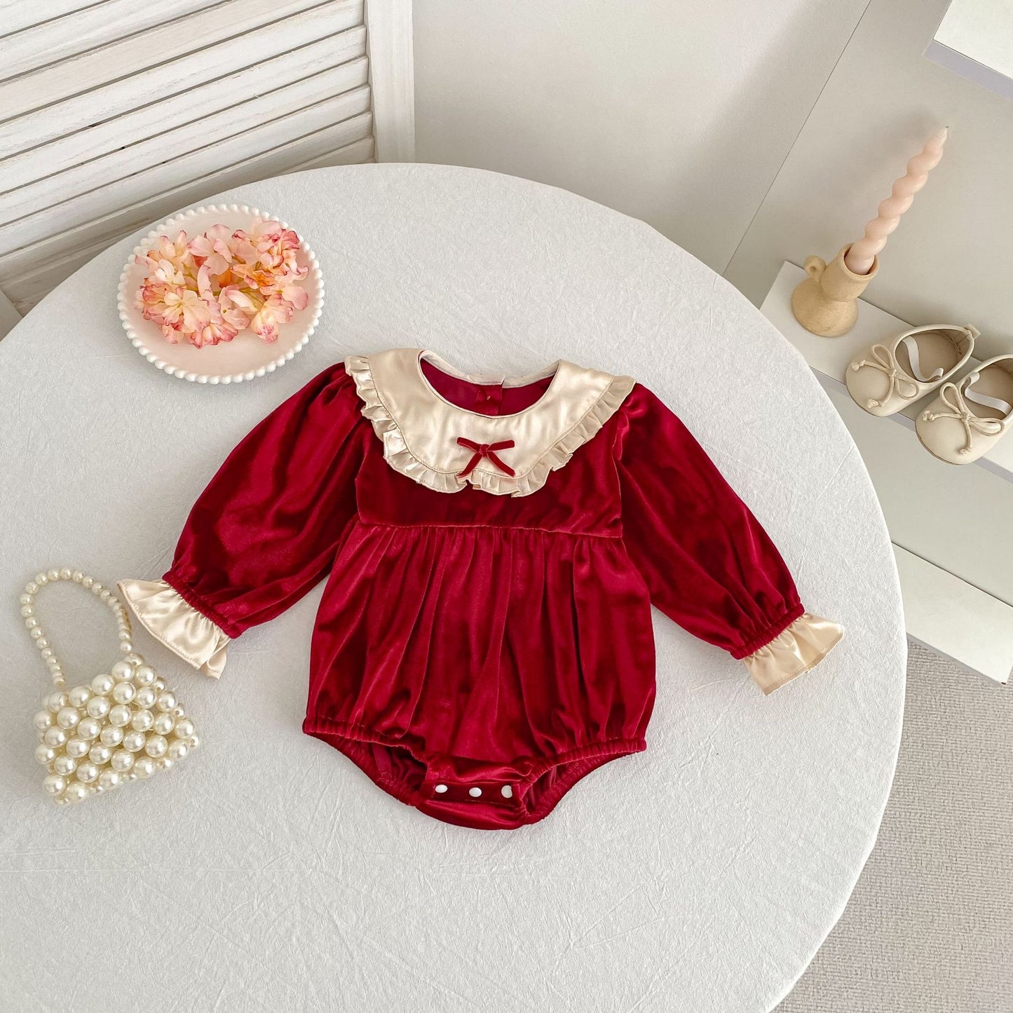 CHRISTMAS OOTD FOR PREORDER Meryl Romper or Dress