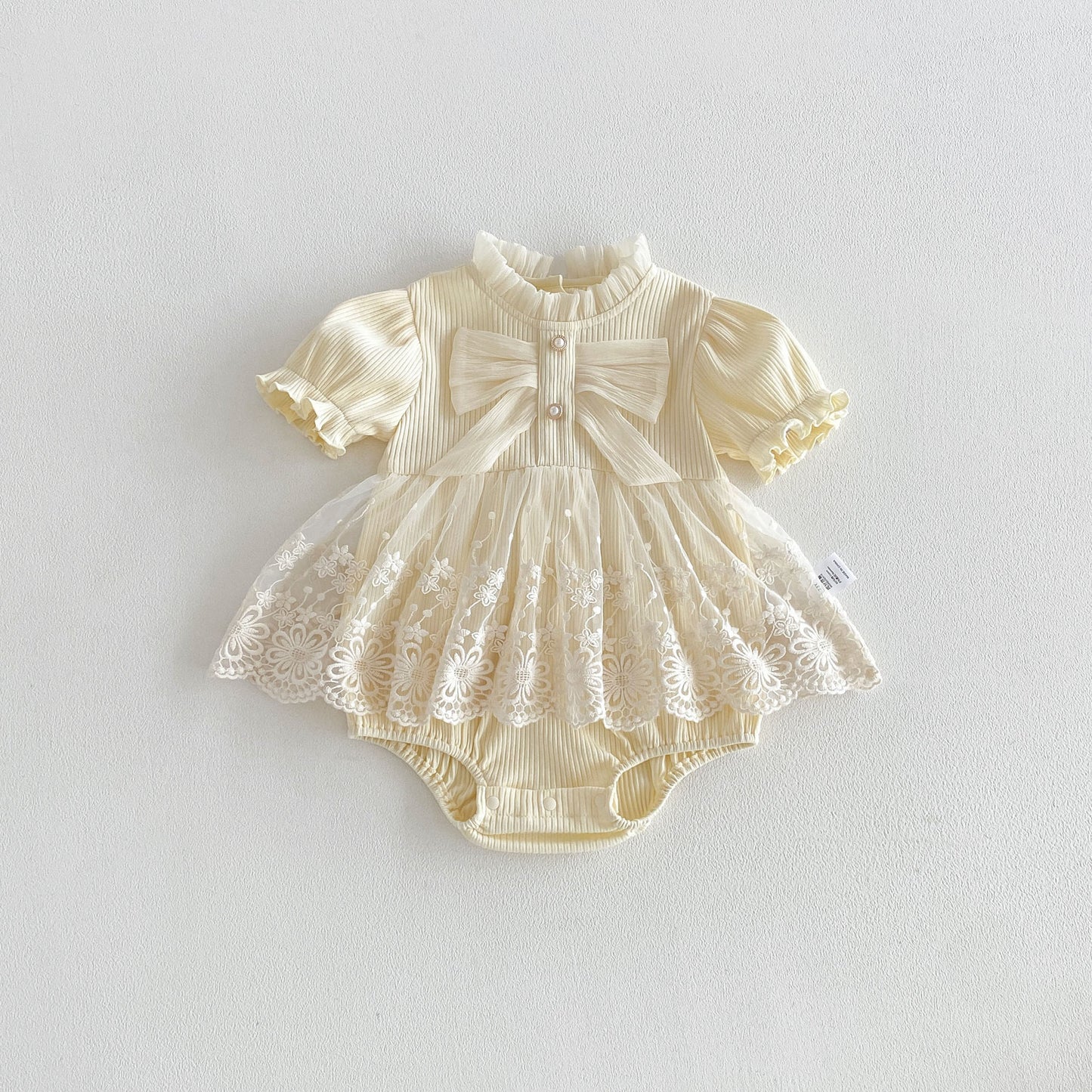 Preorder Infant Girls Mitski Romper in Cream