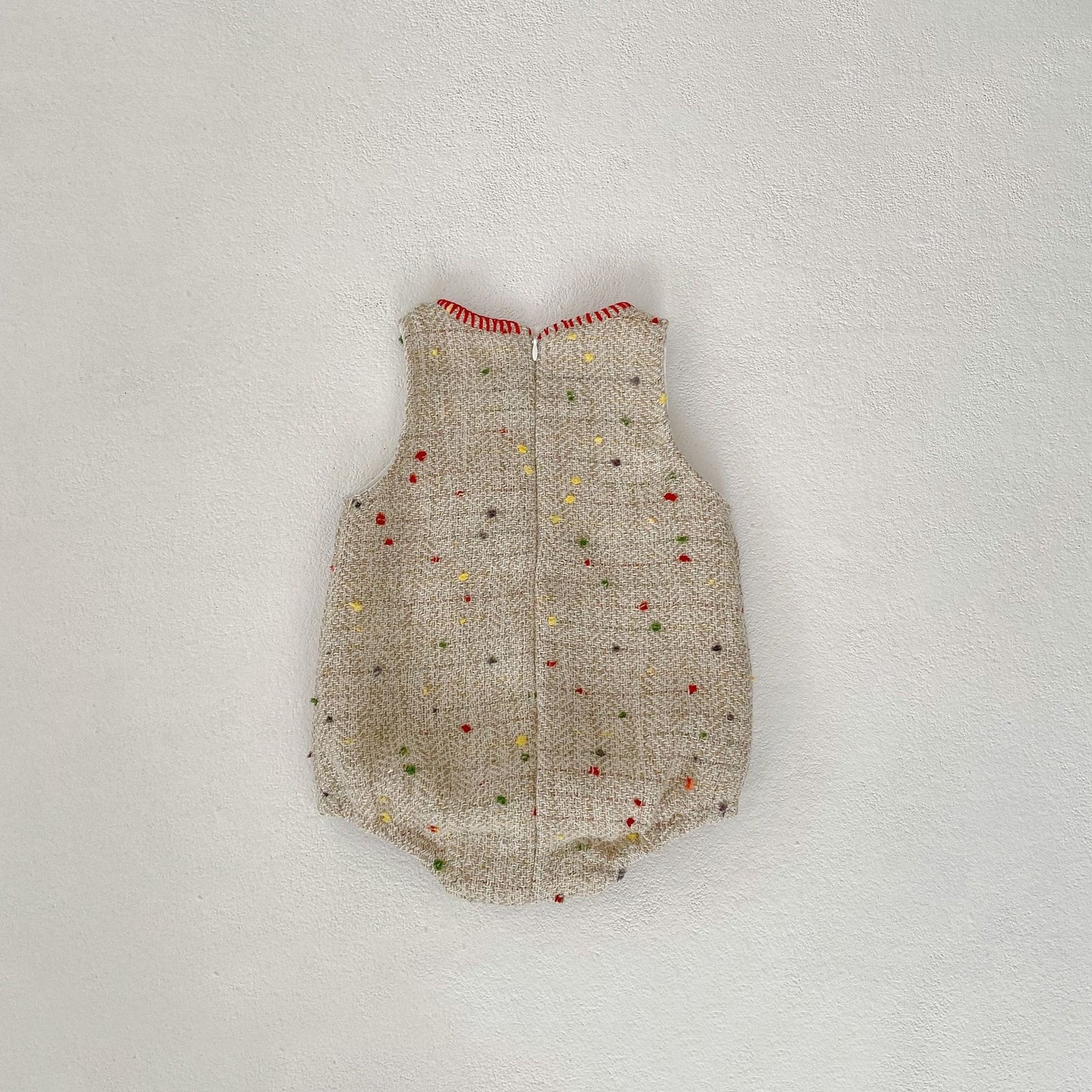 CHRISTMAS OOTD FOR PREORDER Maude Tweed Romper