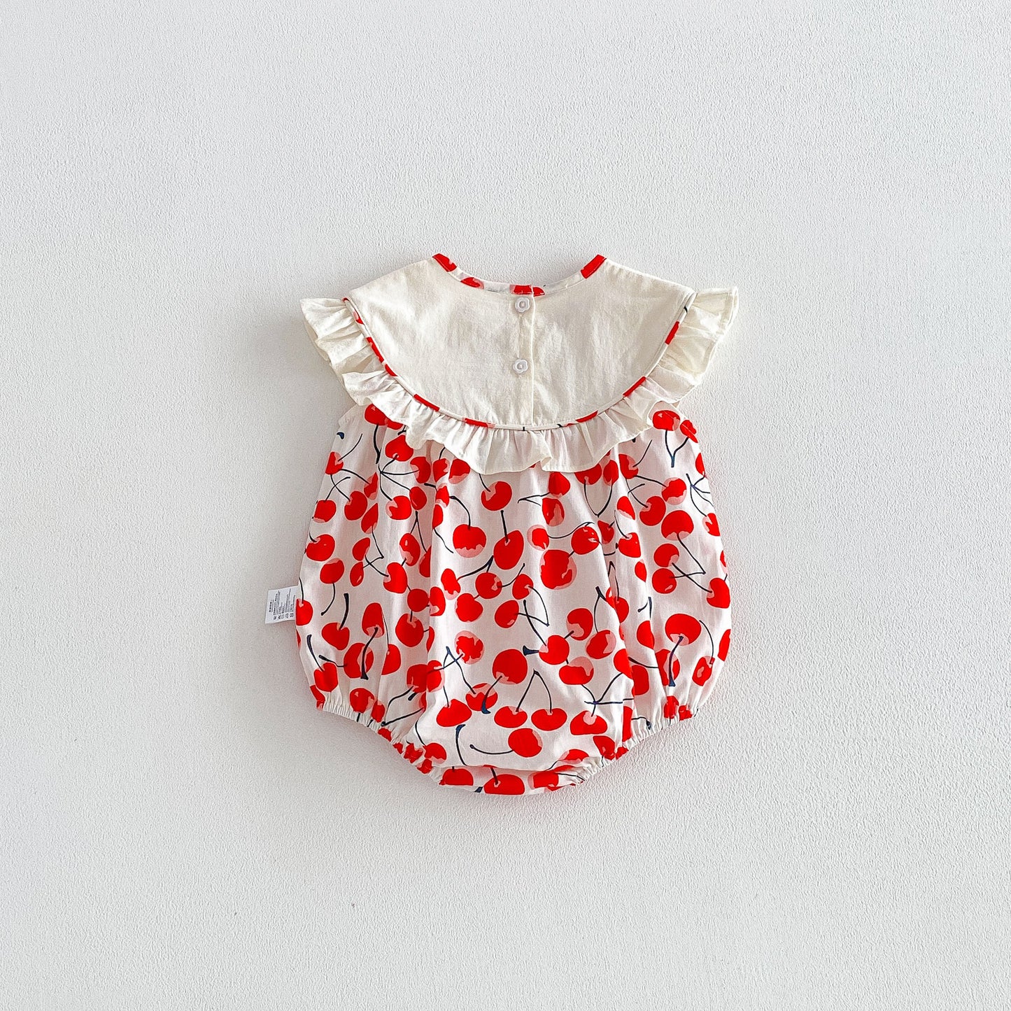 Preorder Infant Girls Cherries Romper