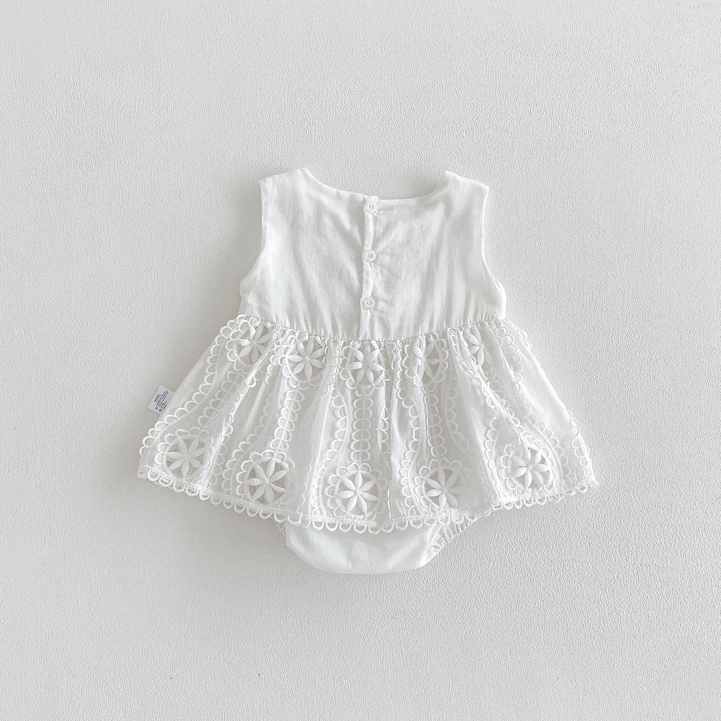 Preorder Infant Girls Ilia Baptismal Romper