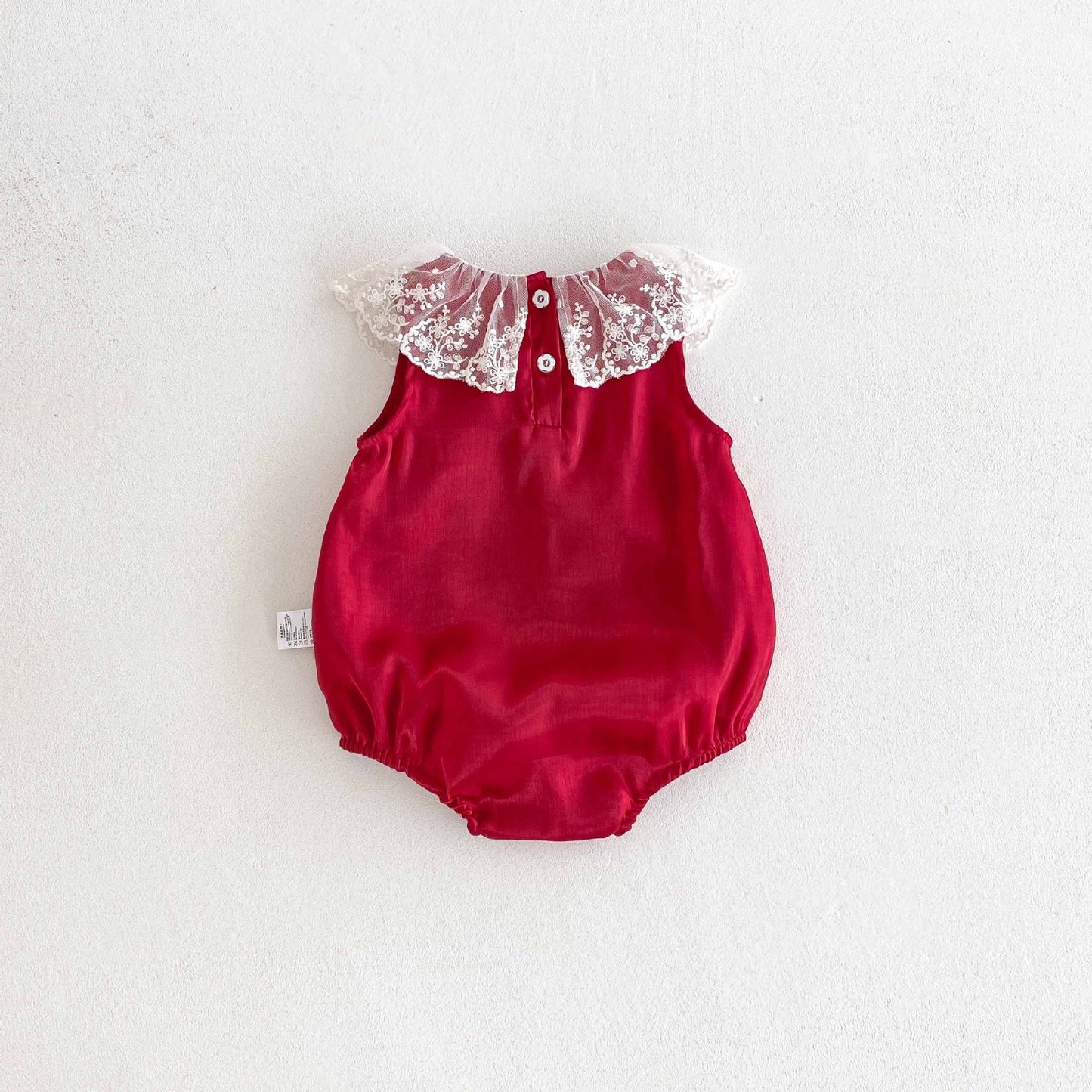 CHRISTMAS OOTD FOR PREORDER Shelly Bow Romper