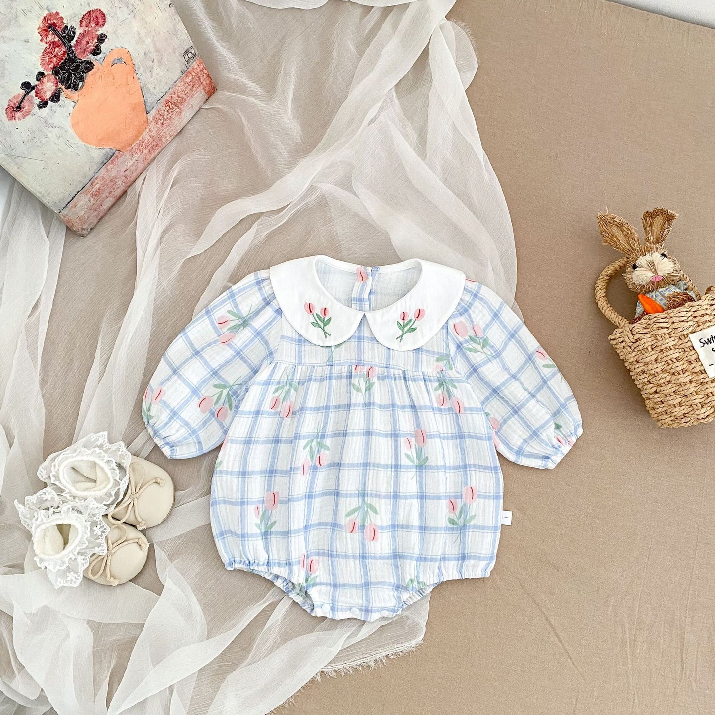 Preorder Infant Girls Tara Tulip Romper