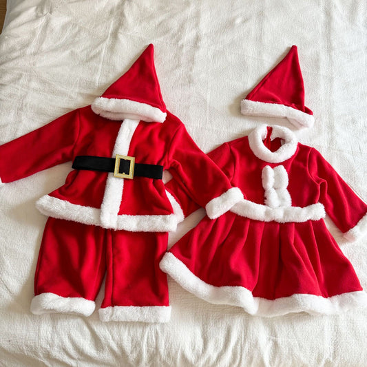 CHRISTMAS OOTD FOR PREORDER MR & MS Santa Outfit