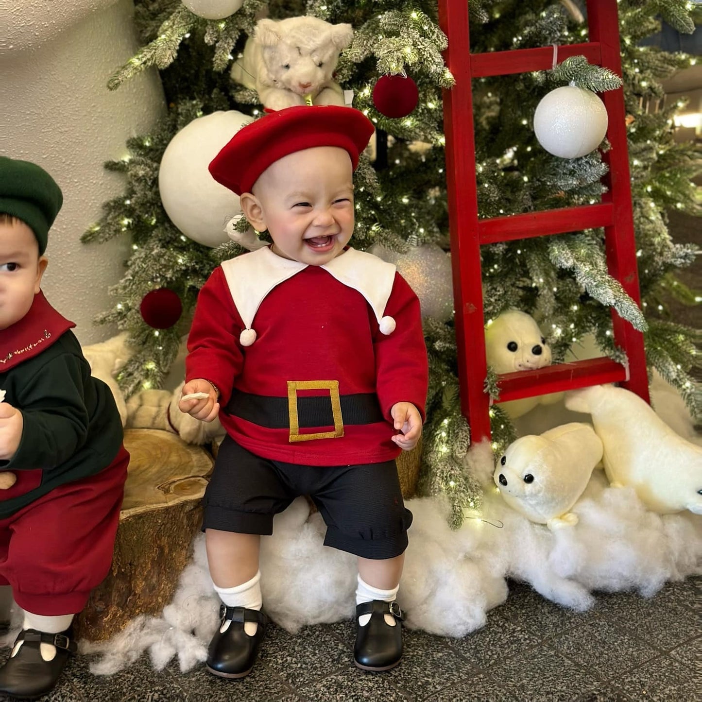Preorder for Christmas Santa & Elf Shirt & Shorts
