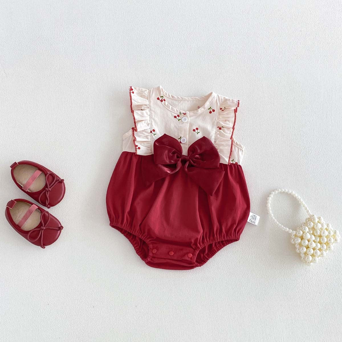 August Sale Katya Cherry Romper