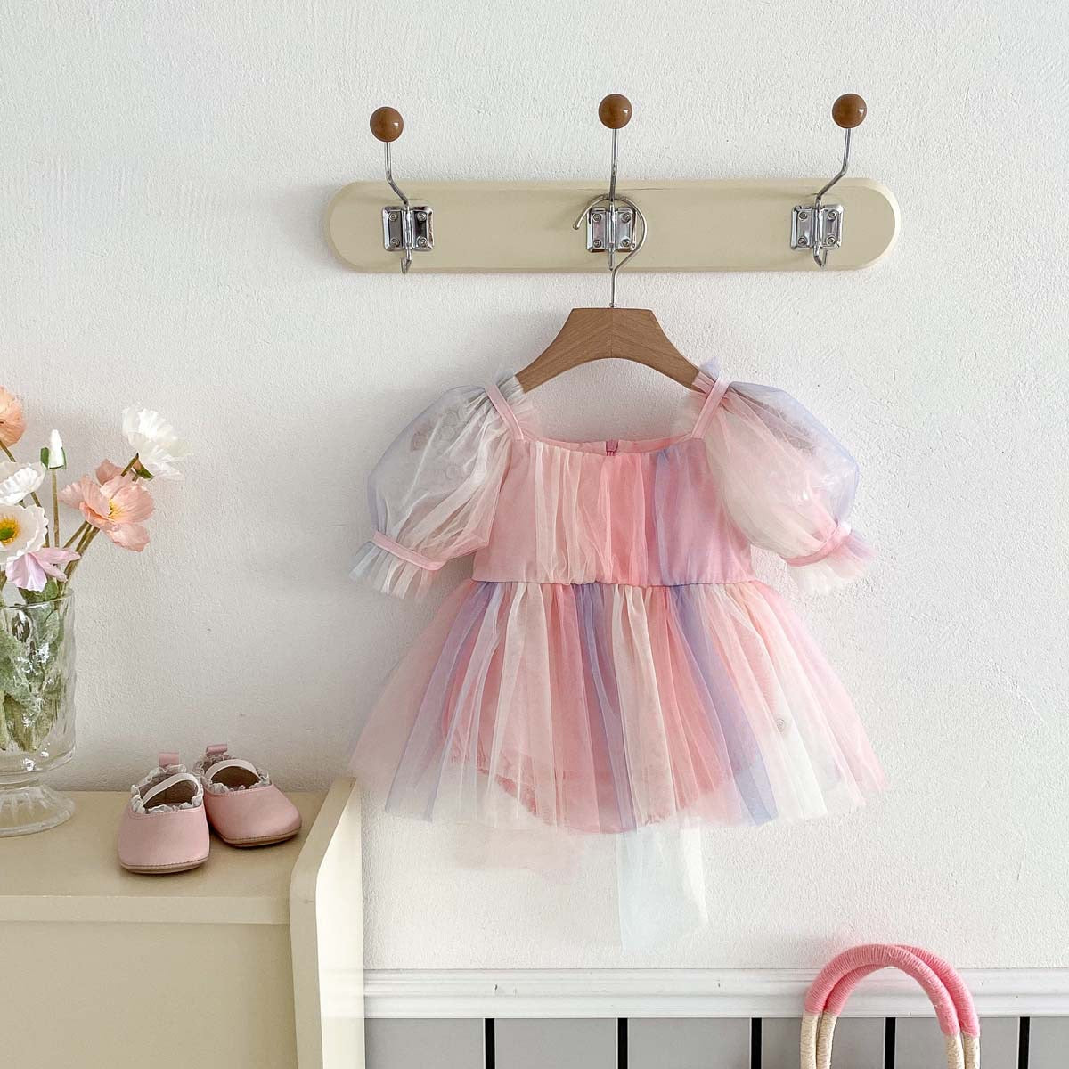 PREORDER Bernice Puffy Candyland Romper Celebrations