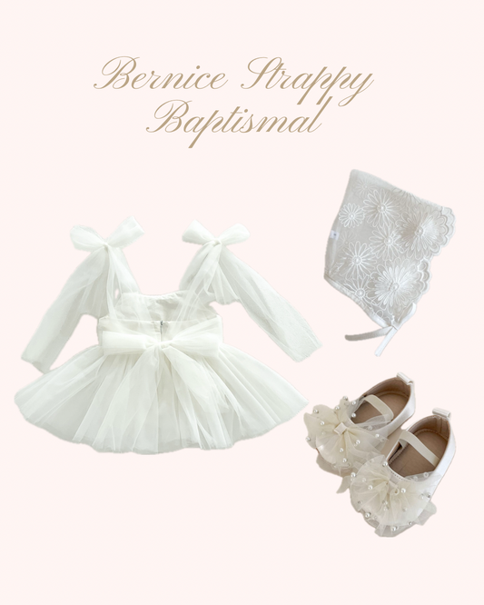 BERNICE STRAPPY BAPTISMAL OUTFIT