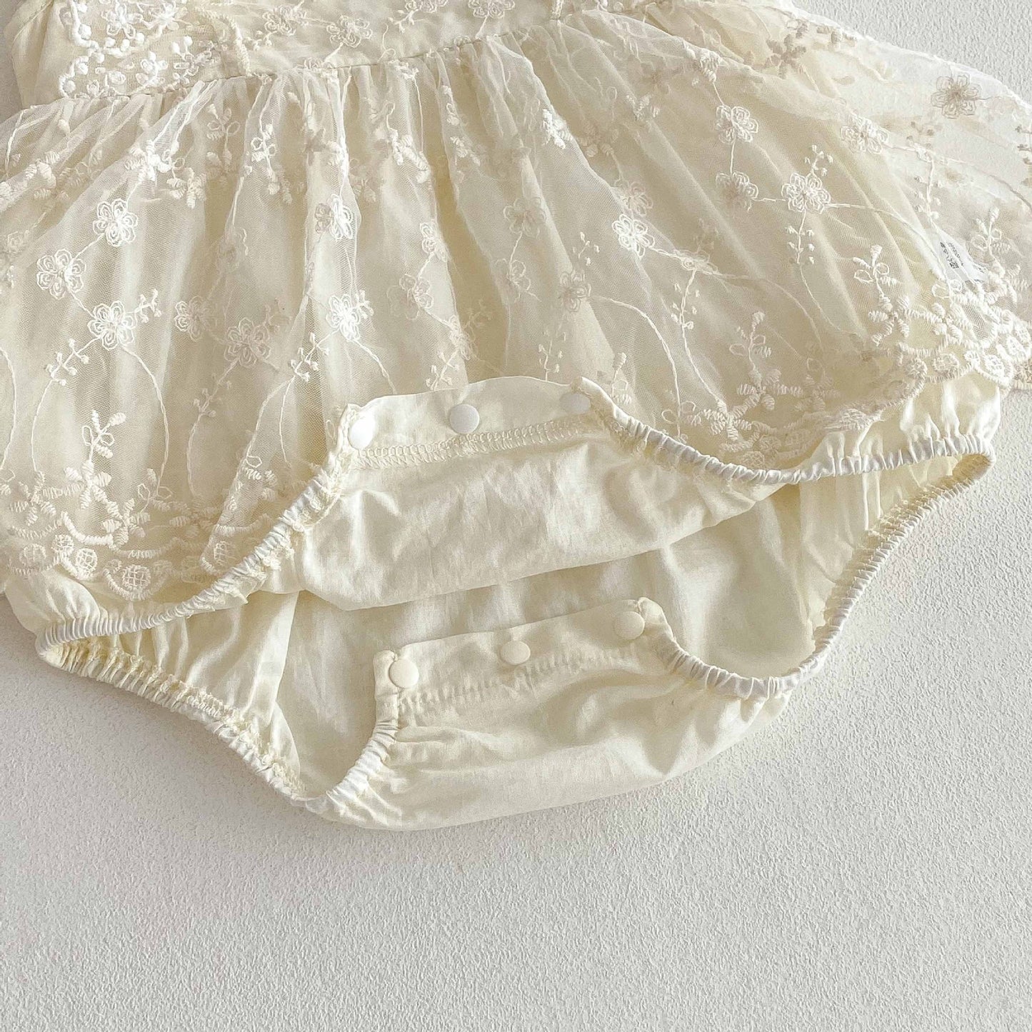 CHRISTENING for PREORDER Clarita Romper