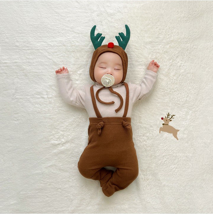 CHRISTMAS OOTD FOR PREORDER Baby Santa & Baby Rudolph
