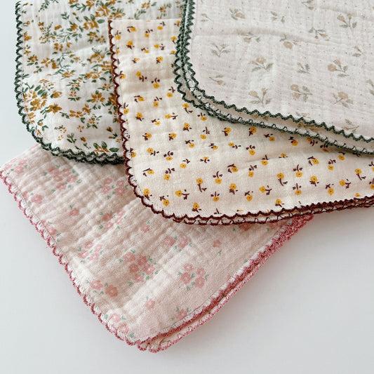 NURSERY Joyful Blooms Chiffon 4 Piece Towel (2)