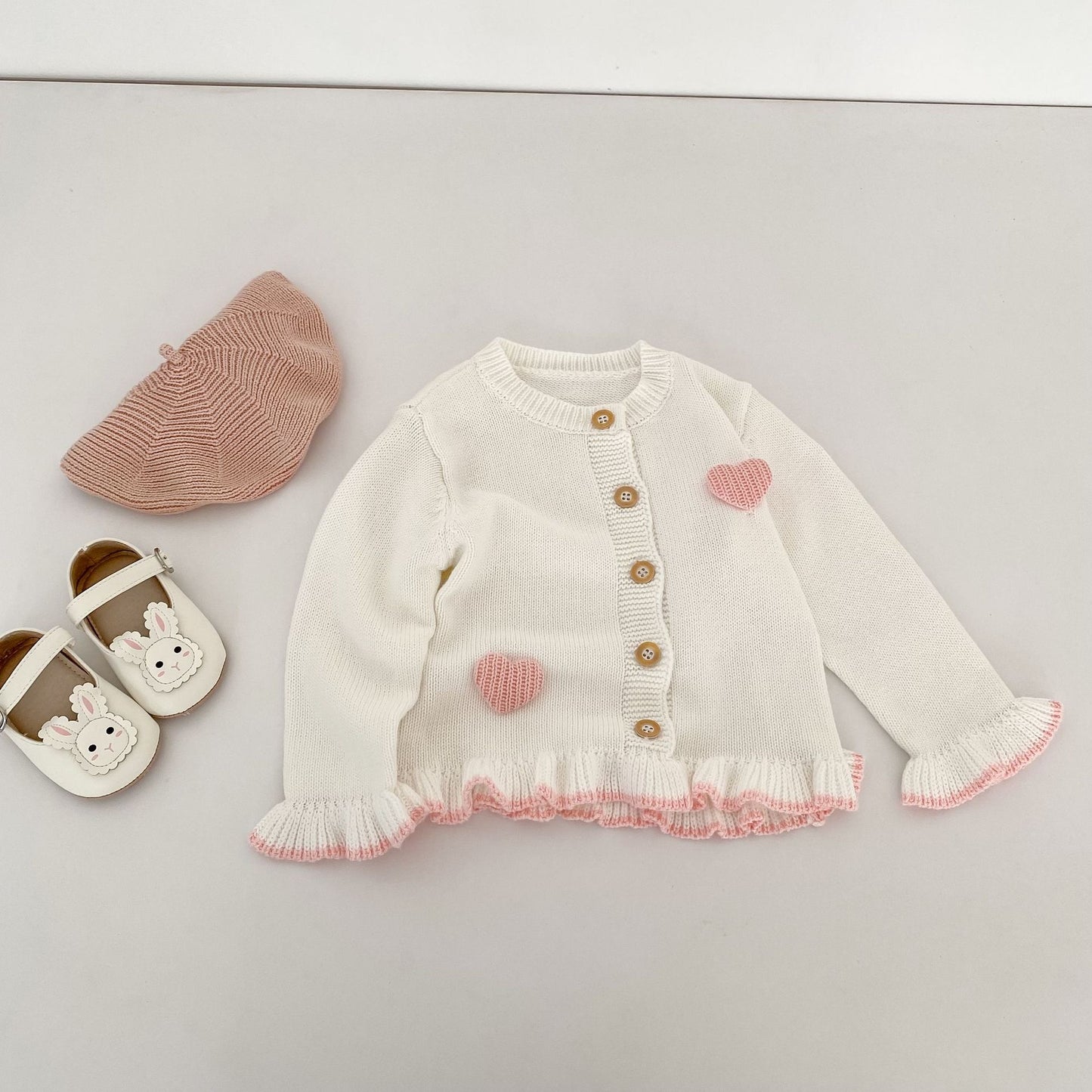 Preorder Infant Girls Adrianna Knit Cardigan